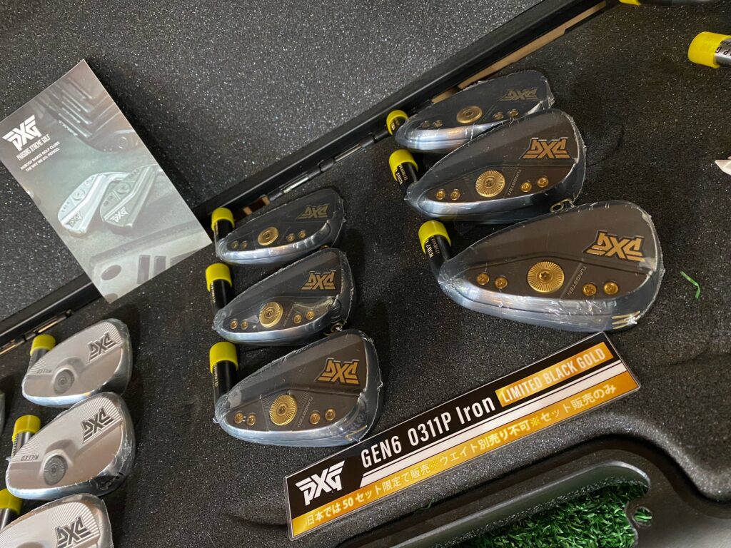 PXG限定モデル入荷！黒と金のかっこいいアイアン！｜ゴルフの楽しさを何度でも｜Truth GOLF(トゥルースゴルフ)｜岩手県奥州市ゴルフ練習場